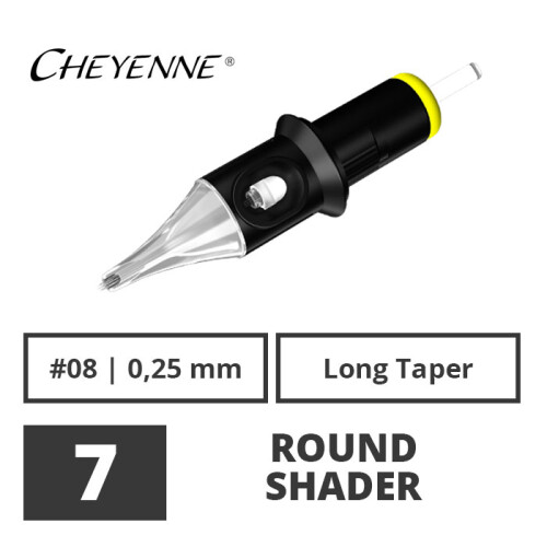 CHEYENNE - Safety Cartridges - 7 Round Shader - 0,25 - 20 St.