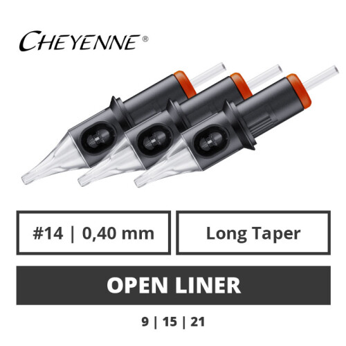 CHEYENNE - Safety Cartridges - Open Liner - 0.40 - LT - 20 st.