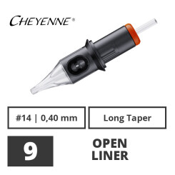 CHEYENNE - Safety Cartridges - 9 Open Liner - 0,40 - LT -...
