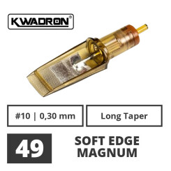 KWADRON - Tattoo Cartridges - 49 Soft Edge Magnum Combat...