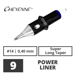 CHEYENNE - Capillary Cartridges - 9 Power Liner 0.40 TX...
