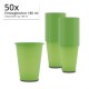 Mondspoelbeker - Wegwerpbeker 180 ml 50 Stuks/Verpakking - Groen