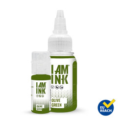 I AM INK - Tatoeage Inkt - True Pigments -Olive Green