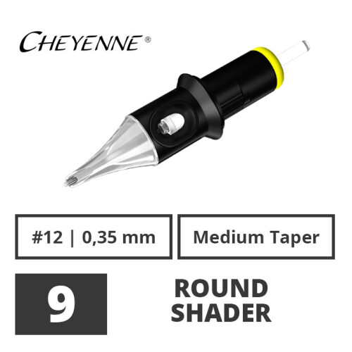 CHEYENNE - Safety Cartridges - 9 Round Shader - 0,35 MT - 20 pcs.