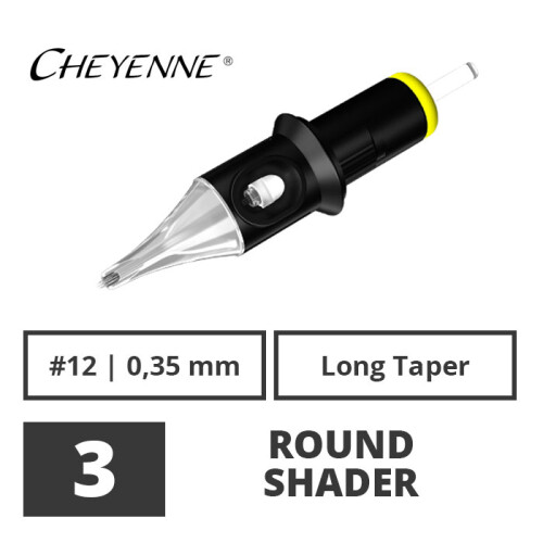 CHEYENNE - Safety Cartridges - 3 Round Shader - 0,35 LT - 20 Stk.