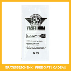 THE INKED ARMY - Vaselinum Eucalypti 10 ml Sachet - Tatoeage Nazorg