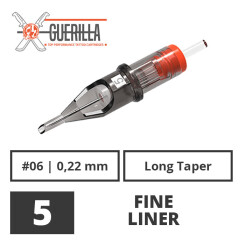 THE INKED ARMY - Guerilla Tattoo Cartridges - 5 Fine...