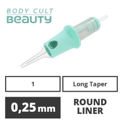 BODY CULT BEAUTY - Precision PMU Cartridges - 1 Round Liner - LT - 20 St. 0,25 mm