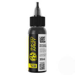 THE INKED ARMY - Tattoo Color - Light Grey Wash - 30 ml