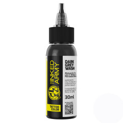 THE INKED ARMY - Tattoo Color - Dark Grey Wash - 30 ml