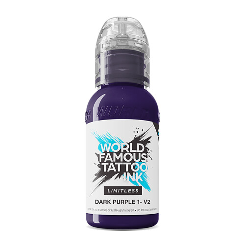 World Famous Limitless - Tattoo Ink - Dark Purple 1 - v2 30 ml