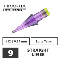 PIRANHA - Tattoo Needle Modules - Revolution - 9 Straight...