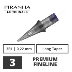 PIRANHA - Tattoo Needle Modules - Originals - 3 Fineliner...