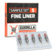 THE INKED ARMY - Guerilla Tatoeage Cartridges - Fine Liner Sample Set - 5 Cartridges