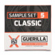 THE INKED ARMY - Guerilla Tattoo Cartridges - Classic Sample Set - 5 Cartridges