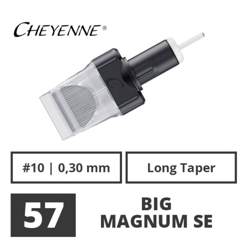 CHEYENNE - Safety Cartridges - 57 Big Magnum Soft Edge - 0,30 LT - 1 pc.