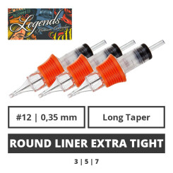 LEGENDS - Tatoeage Cartridges - Round Liner Extra Tight...