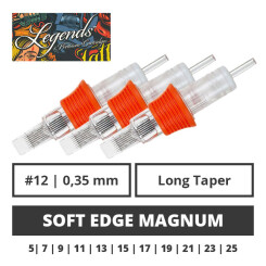 LEGENDS - Tattoo Cartridges - Soft Edge Magnum 0,35 mm LT - 20 pcs.