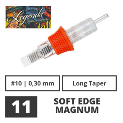 LEGENDS - Tattoo Cartridges - 11 Soft Edge Magnum 0,30 mm...