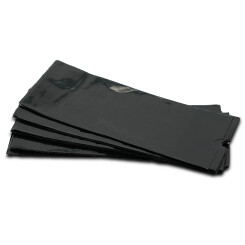 Pen Machine Bags - 6.5 cm x 17.8 cm - Black - For oversized pens or pens with attached battery - 200 pcs.