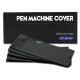 Pen Machine Bags - 6.5 cm x 17.8 cm - Black - For oversized pens or pens with attached battery - 200 pcs.