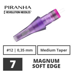 PIRANHA - Tattoo Nadelmodule - Revolution - 7 Magnum Soft...