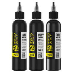 THE INKED ARMY - Tattoo Color - Grey Wash Set - 3 x 120 ml