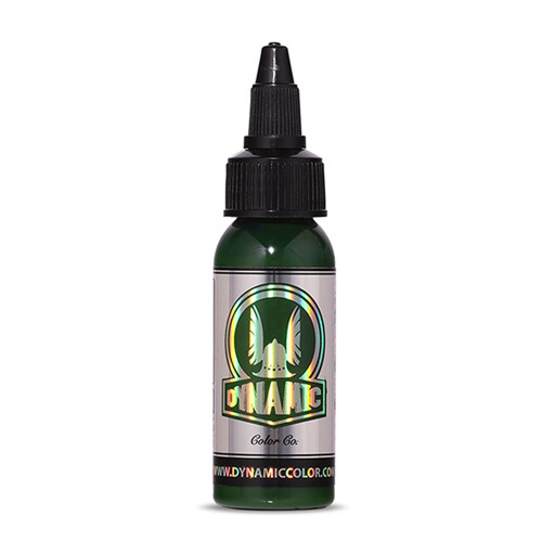 Dynamic - Viking Ink - Tatoeage Inkt - Dark Green 30 ml