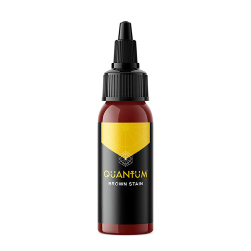 QUANTUM - Gold Label - Tattoo Farbe - Brown Stain 30 ml