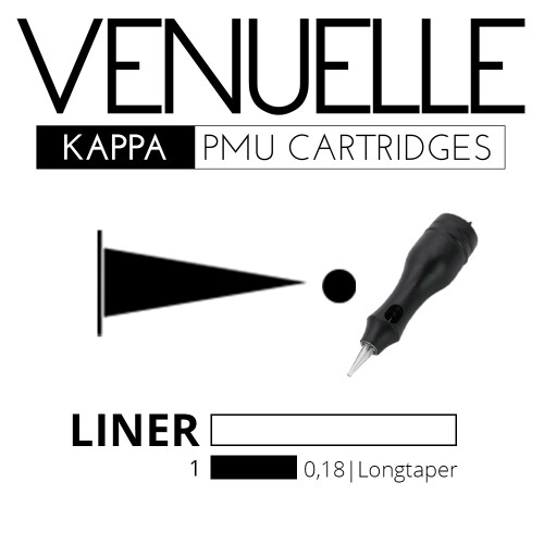 VENUELLE - Kappa Cartridges - 1 Round Liner  0,18