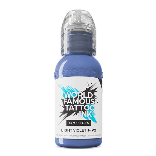 World Famous Limitless - Tattoo Ink -  Light Violet 1 v2 30 ml