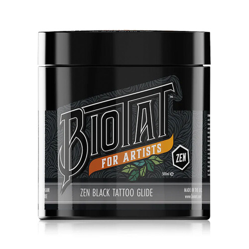 BIOTAT - Betäubendes Tattoo Glide - Zen Black - 500 g