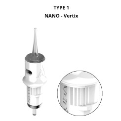 VERTIX - Nano PMU Cartridges - 5 Round Shader - MT - 0,25 mm