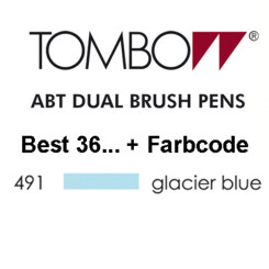 TOMBOW - ABT Dual Brush Pen - Glacier Blue