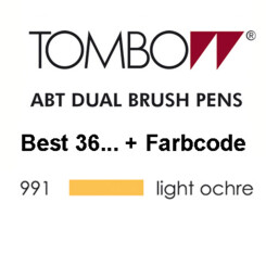 TOMBOW - ABT Dual Brush Pen - Licht Oker